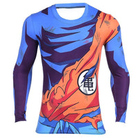 Goku Dragon Ball Z DBZ Compression T-Shirt Muscle Shirt Super Saiyan - Aesthetic Cosplay, LLC