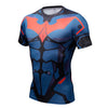 Superhero Compression T-Shirts - Men's Crew Neck - Batman Beyond - Aesthetic Cosplay, LLC