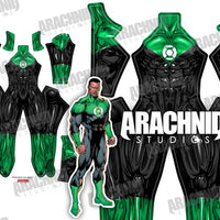 Green Lantern - John Stewart - Aesthetic Cosplay, LLC
