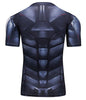 Superhero Compression T-Shirts - Men's Crew Neck - Batman vs. Superman - Aesthetic Cosplay, LLC