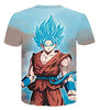 Goku Dragon Ball Z DBZ Compression T-Shirt Super Saiyan - 2 - Aesthetic Cosplay, LLC