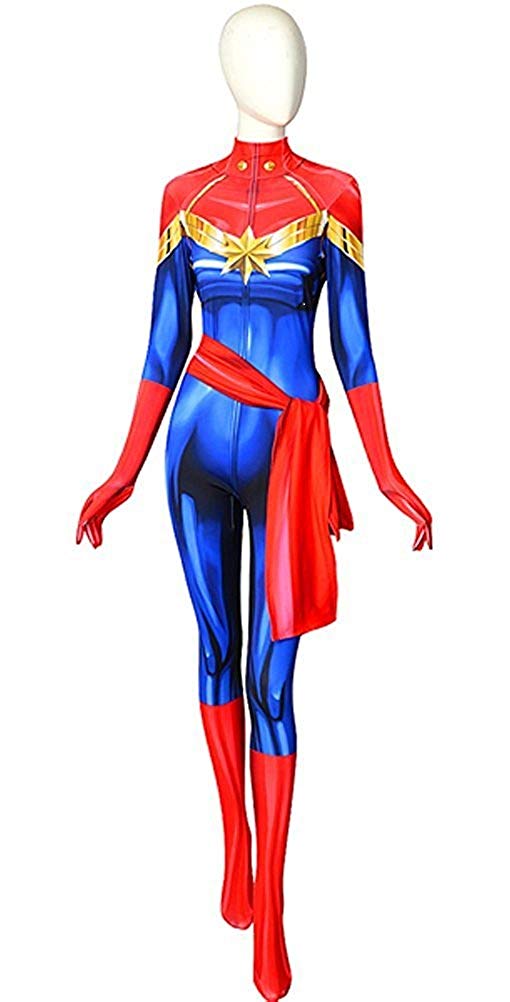 Captain Marvel Suit - Aesthetic Cosplay, LLC