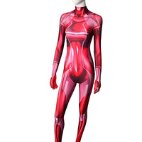 Zero Suit Samus - Red Suit - Aesthetic Cosplay, LLC