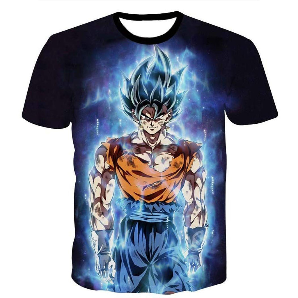 Goku Dragon Ball Z DBZ Compression T-Shirt Super Saiyan - 25 - Aesthetic Cosplay, LLC