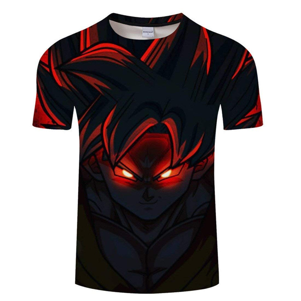 Goku Dragon Ball Z DBZ Compression T-Shirt Super Saiyan - 10 - Aesthetic Cosplay, LLC
