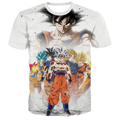 Goku Dragon Ball Z DBZ Compression T-Shirt Super Saiyan - 28 - Aesthetic Cosplay, LLC