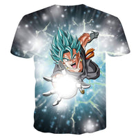 Goku Dragon Ball Z DBZ Compression T-Shirt Super Saiyan - 13 - Aesthetic Cosplay, LLC