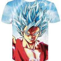 Vegeta Dragon Ball Z DBZ Compression T-Shirt Muscle Shirt Super