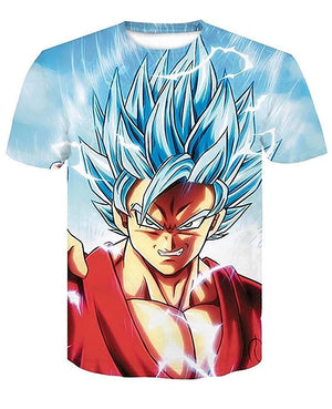 Goku Dragon Ball Z DBZ Compression T-Shirt Super Saiyan - 11 - Aesthetic Cosplay, LLC