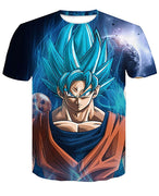 Goku Dragon Ball Z DBZ Compression T-Shirt Super Saiyan - 9 - Aesthetic Cosplay, LLC