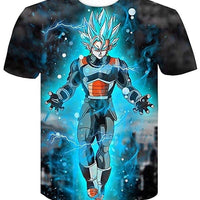 Goku Dragon Ball Z DBZ Compression T-Shirt Super Saiyan - 6 - Aesthetic Cosplay, LLC