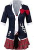 Junko Enoshima Danganronpa Cosplay Costume Polyester Uniform Dress