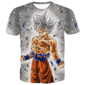 Goku Dragon Ball Z DBZ Compression T-Shirt Super Saiyan - 27 - Aesthetic Cosplay, LLC