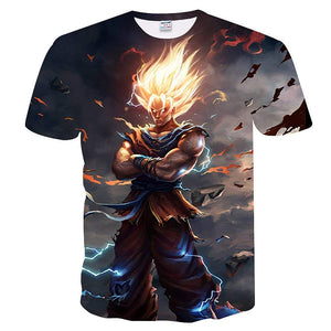 Goku Men's Goku T-shirt, Goku Compression Tshirt