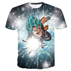 Goku Dragon Ball Z DBZ Compression T-Shirt Super Saiyan - 13 - Aesthetic Cosplay, LLC