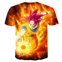 Goku Dragon Ball Z DBZ Compression T-Shirt Super Saiyan - 15 - Aesthetic Cosplay, LLC