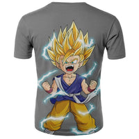Goku Dragon Ball Z DBZ Compression T-Shirt Super Saiyan - 23 - Aesthetic Cosplay, LLC