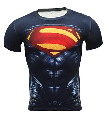 Flash Superhero Shirts, Compression Shirt Flash