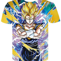 Goku Dragon Ball Z DBZ Compression T-Shirt Super Saiyan - 3 - Aesthetic Cosplay, LLC