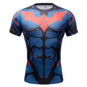 Superhero Compression T-Shirts - Men's Crew Neck - Batman Beyond - Aesthetic Cosplay, LLC