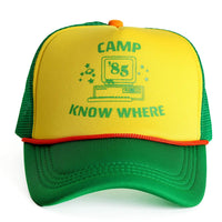 Stranger Things 3 Camp Know Where Adjustable Cap - Aesthetic Cosplay, LLC
