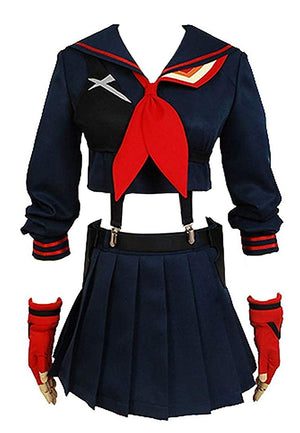 Kill La Kill Ryuko Matoi Kamui Senketsu Battlesuit Cosplay Costume - Aesthetic Cosplay, LLC
