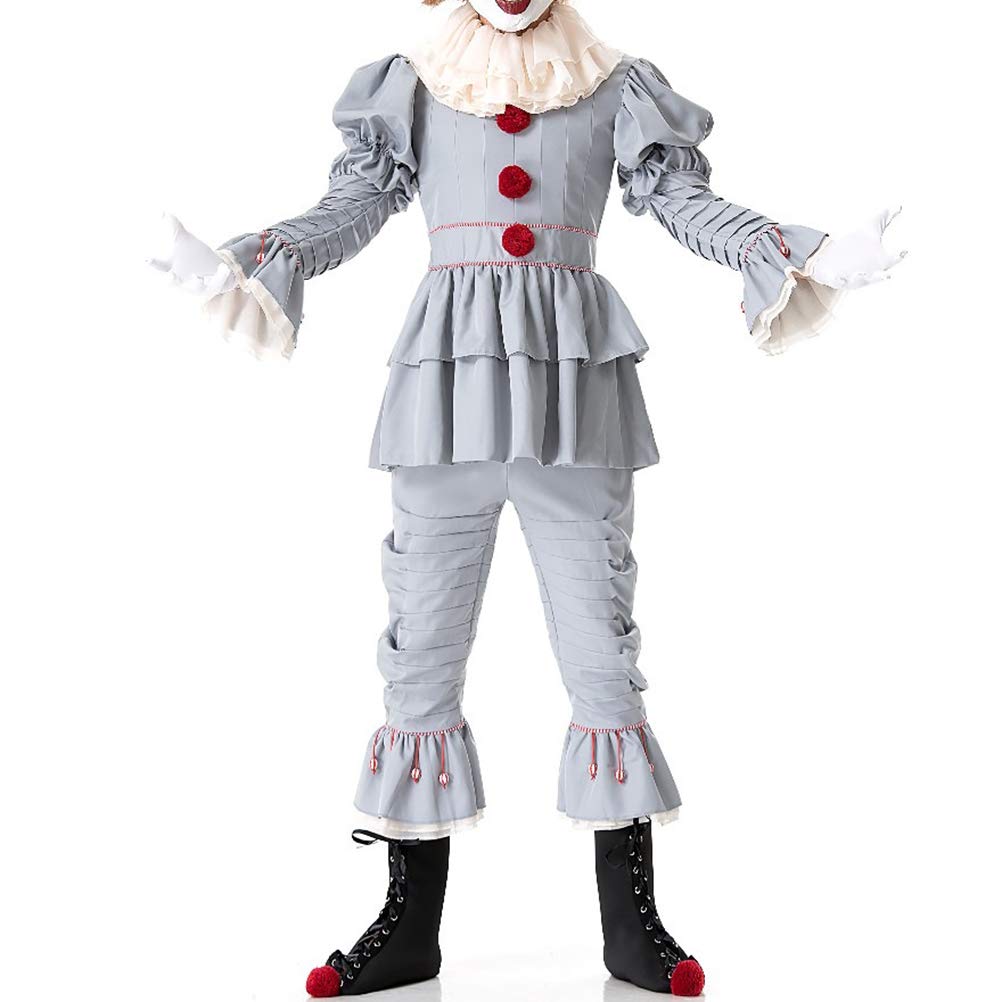 Girls Clown Costume For Pennywise Cosplay Costume Set Children's Halloween  Carnival Party Fancy Dress Up