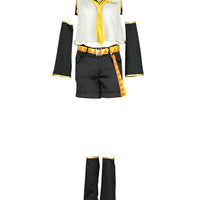 Vocaloid 02 Kagamine Rin Cosplay Costume - Aesthetic Cosplay, LLC