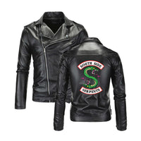 Riverdale Southside Serpents Patent Leather Jacket - Aesthetic Cosplay, LLC