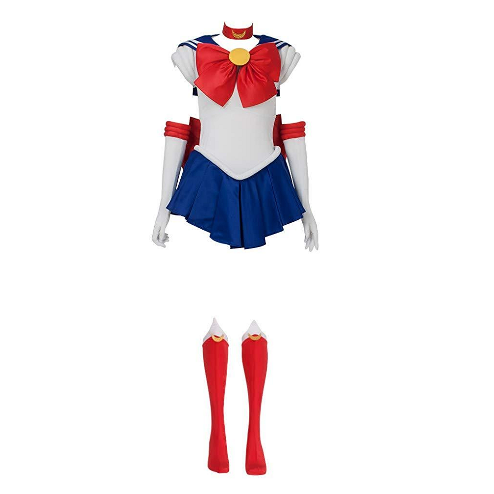 Sailor Moon Cosplay Costume Girl Women Dress Anime Uniform Halloween Custom  Made