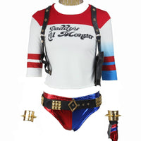 Suicide Squad Harley Quinn Cosplay Costume - Aesthetic Cosplay, LLC