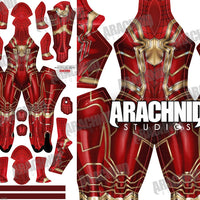 Iron Spider MCU - Red & Gold - Aesthetic Cosplay, LLC
