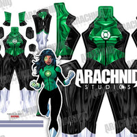 Green Lantern Jessica Cruz - Aesthetic Cosplay, LLC