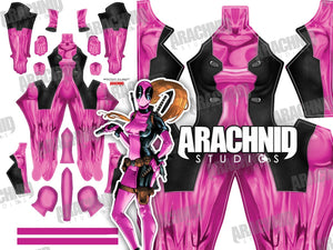 Lady Deadpool - Pink - Aesthetic Cosplay, LLC