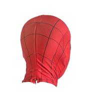 Spider-Man Mask With Mesh Lenses - Homecoming and The Amazing Spider-Man Lycra Fabric Mask