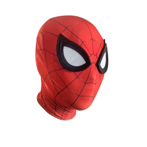 Spider-Man Mask With Mesh Lenses - Homecoming and The Amazing Spider-Man Lycra Fabric Mask