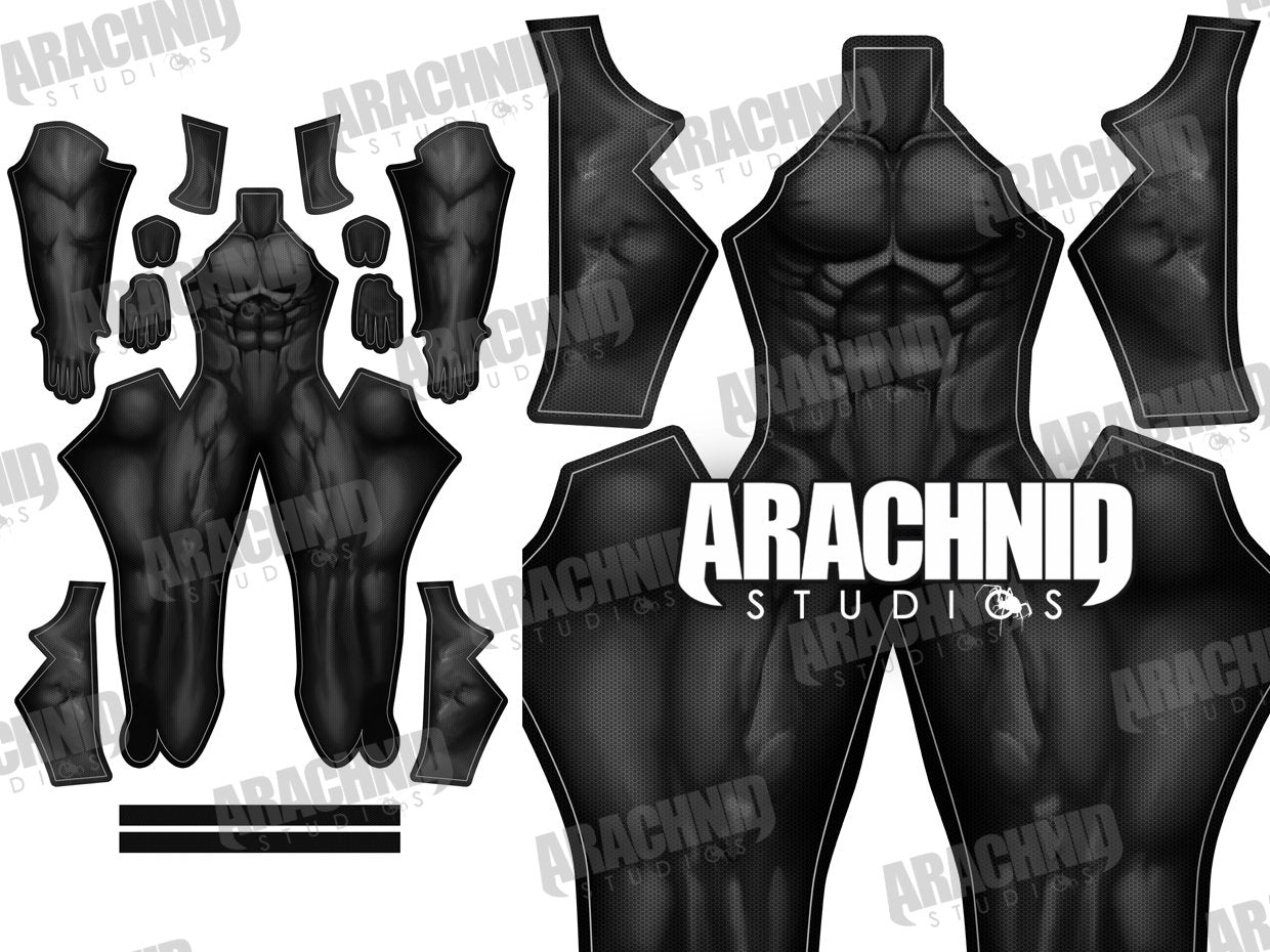 SAIYAN UNDERSUIT BLACK Aesthetic Cosplay LLC